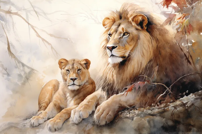 ¿Qué significa soñar con león y leona?