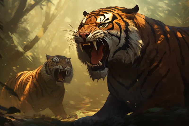 ¿Qué significa soñar con leones y tigres?