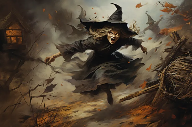 What does it mean when you dream about a witch attacking you?