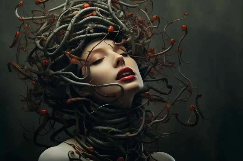 What does it mean to dream about worms on your face?