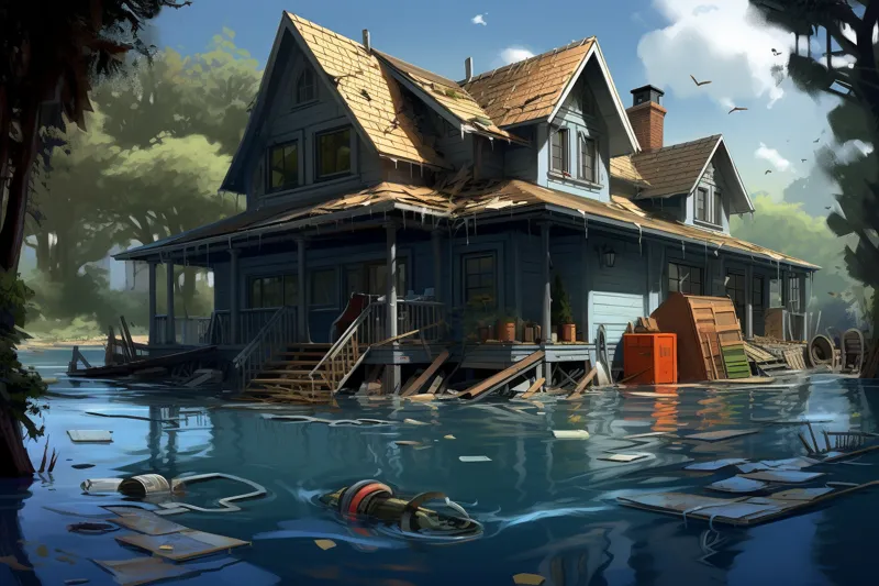 What does it mean to dream about your house flooding?